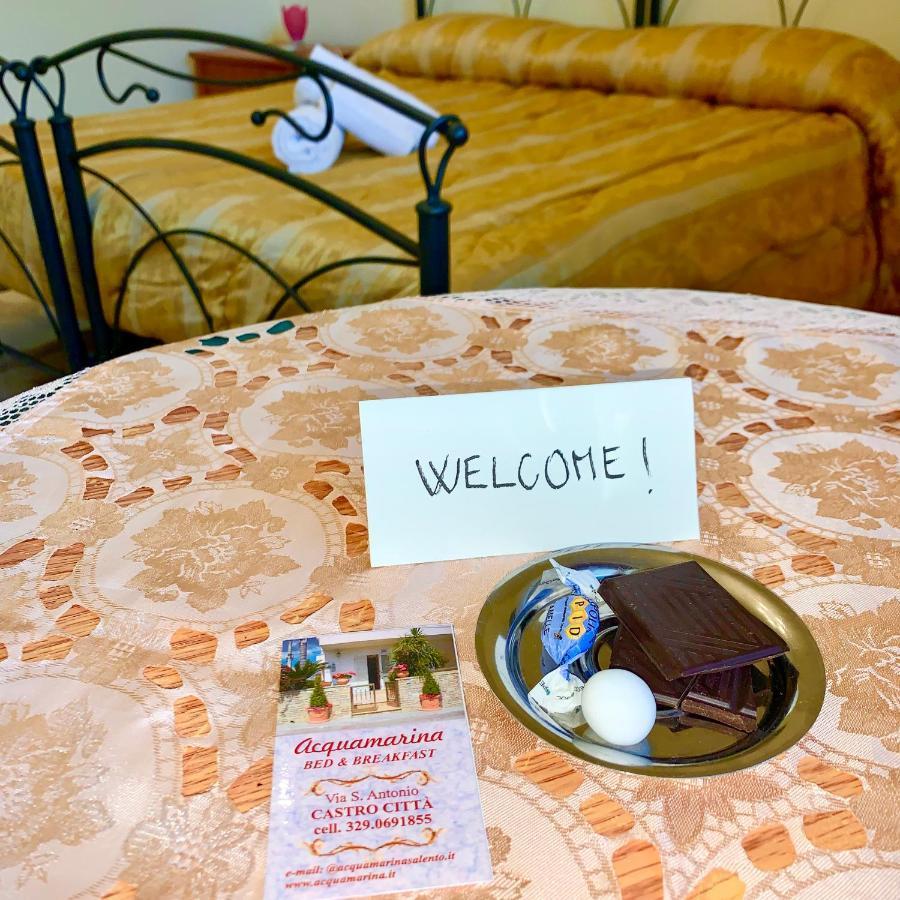 Bed & Breakfast Acquamarina Castro  Экстерьер фото